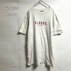 XLARGE ホワイト ロゴプリント Tシャツ Mサイズ　ストリート　シンプル