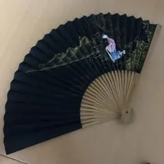 中国　王星記 黒紙扇子 伝統工芸 山水画 扇子 1980年代製作 中国 王星記 黒紙扇子 伝統工芸 山水画 扇子 1980年代製作 - メルカリ