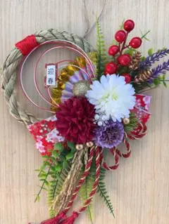 NO.210しめ縄 しめ縄リース お正月飾り　　しめ飾り 2026