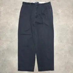 90s 初期タグ ラルフローレン ポロチノ 鬼フェード ツータック 極太 古着 90s 初期タグ ラルフローレン ポロチノ 鬼フェード ツータック 極太