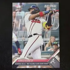 2023 Topps Now Ronald Acuna Jr MVP