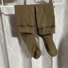 ブラウン ストレッチソックス フリーサイズ