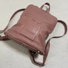 Tuscany Leather 本革 レザー リュック ピンク - メルカリ