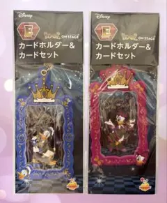 ディズニー ハッピー 쿠지 IDOL ON STAGE E賞 ２種ドナルド・デイジー