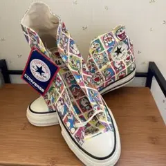 CONVERSEドラえもんコラボスニーカー ハイカットオールスター27センチ