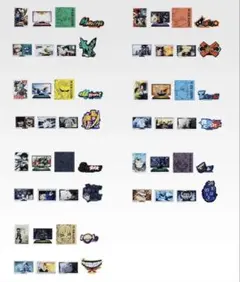 一番くじヒロアカステッカーセット