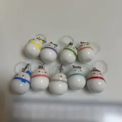 ゆれるめじるしチャーム　アクセサリー　雪だるま　2