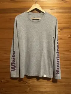 White Mountaineering Mサイズ　袖ロゴ　ロンt シャツ