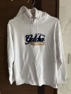 GOTCHA ホワイト フードパーカー Lのサムネイル