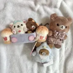 リラックマ　メゾンドフルール　チャイロイコグマ　ぬいぐるみバッグチャーム　第2弾 Maison de FLEUR】大人気のリラックマとコラボ第2弾・リラックマ