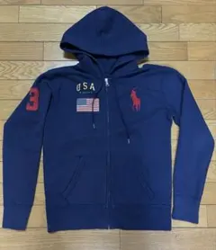 POLO ラルフローレン パーカー ビッグポニー ストリート Y2K 平成
