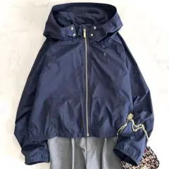 BLUE LABEL CRESTBRIDGE フーデッドブルゾン ネイビー 38 - メルカリ