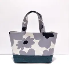 A529.ハンドメイド ミニトートバッグ
