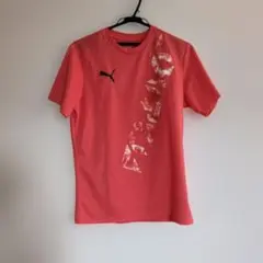 Puma オレンジ Tシャツ M