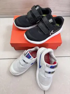 NIKE キッズスニーカー15cm 16cmの2足セット