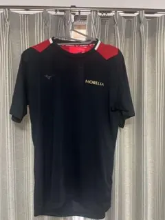 Mizuno MORELIA 半袖プラクティスシャツ 黒のサムネイル