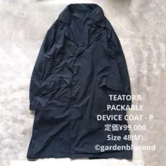 TEATORA PACKABLE DEVICE COAT サイズM コートのサムネイル