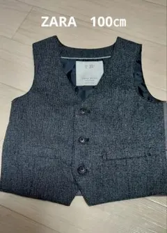 n*1様 ZARA BOYS フォーマル ベスト 3/4サイズ　 100㎝　ウェ
