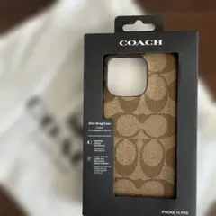新品未使用袋付き　COACH iPhone 15 Pro Caseのサムネイル