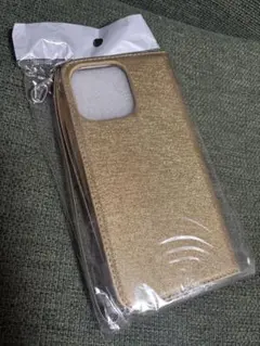 iPhone 15 Pro Max 手帳型ケース ゴールド