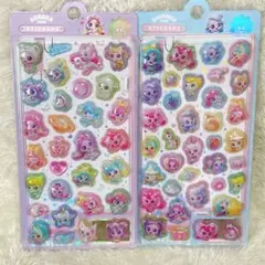 【2枚セット】ティニピン キャラクター 韓国 3D 立体 ポップシール 海外公式