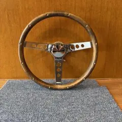 グラント ウッド ステアリング ムーンアイズ アメ車 旧車 - メルカリ