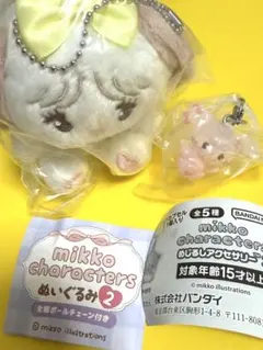 mikko characters めじるしアクセサリー キャミー　ぬいぐるみ