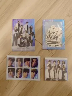 Hey! Say! JUMP ミニクリアファイル フレークシール メモ帳