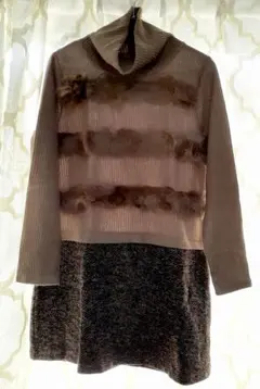 カットソー 長袖 レディース チュニック