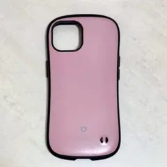 iFace iPhone14ケース くすみピンク マット スマホケース 中古
