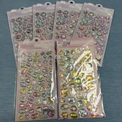 3Dレリーフクリスタルシール と AURORA PUKUPUKU STICKER