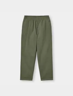 GU シェフパンツ　オリーブ　カーキ　S