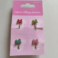 TOKYO DISNEY RESORT リボン型イヤリング