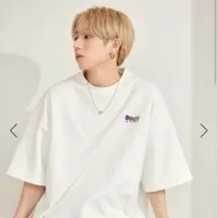 JUNRed OWV コラボ Tシャツ ホワイト S ステッカー付き