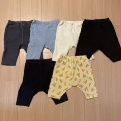 ユニクロ 80 7分丈 レギンス　6枚 まとめ売り