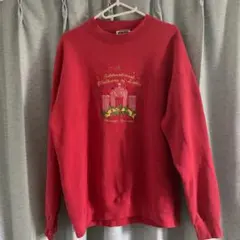 Lee 90s スウェット 赤 made in USA Lサイズ