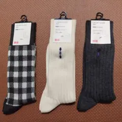 UNIQLO メンズソックス 3足セット