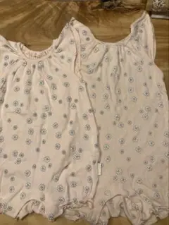 プティマイン ロンパース　２枚