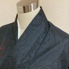 KA2332 大島紬 身丈159cm 着物 正絹