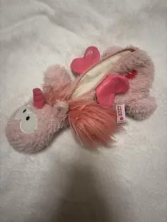 ユニコーン型ピンク筆箱