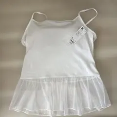 GU オフホワイト キャミソール XL