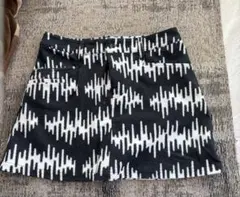 Jack Bunny!! スカート サイズ2 黒と白のパターン