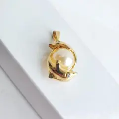 海のイルカ アニマル ペンダントトップ アクセサリー 動物