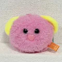 mojojojo フェイスポーチマスコット クマ ピンク