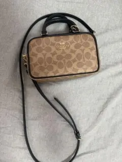 MyB@g様専用 COACH ショルダーバッグ ベージュ/ブラック