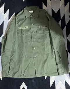 70s U.S. ARMY 米軍 ミリタリーシャツ OG-507 usa