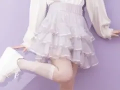 ラッフルチュールミニスカパンのサムネイル