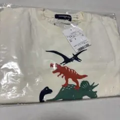 新品　klädskäp 恐竜プリント 長袖カットソー 110cm