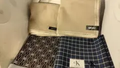 送料無料！DKNY/CK/ジバンシィ/ハンカチ4枚セット