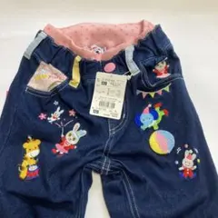 uu様専用 新品未使用 ミキハウス 豪華デニムパンツ 120センチ